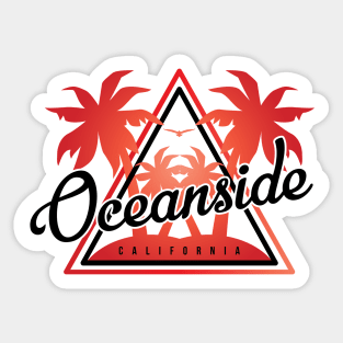 Oceanside, California Sticker